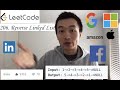 LeetCode 206: Reverse Linked List ITERATIVELY - Interview Prep Ep 59