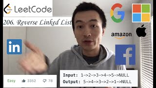 LeetCode 206: Reverse Linked List ITERATIVELY - Interview Prep Ep 59