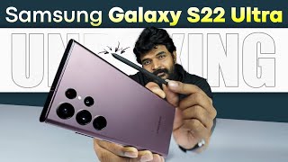 Samsung Galaxy S22 Ultra Unboxing & initial impressions || in Telugu ||