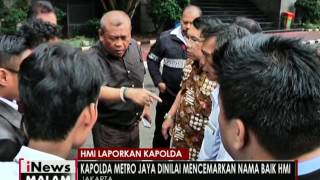 HMI akan laporkan Kapolda Metro Jaya atas dugaan pencemaran nama baik - iNews Malam 10/11