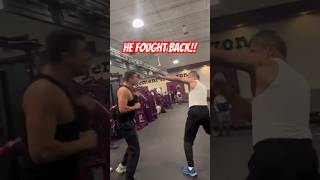 Cocky Gym Bully Starts Fight with Elderly Man😳