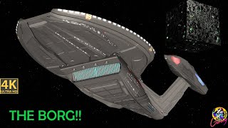 USS Zheng He FLEET VS Assimilation Cube - An old friend returns - Star Trek Ship Battles -