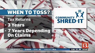 Community shred it day