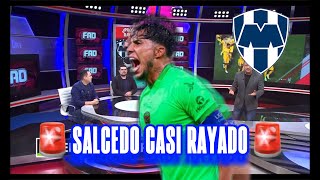 ¡SALCEDO CASI RAYADO!