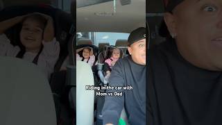 Interracial family car rides mom 🇺🇸 vs dad🇲🇽 #shorts