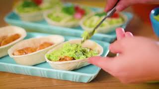 Chicken Guacamole Taco Boats