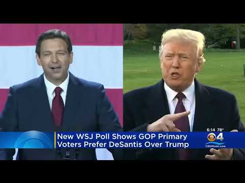 New Poll Finds DeSantis Trailing Trump In Republican Primary For 2024 ...