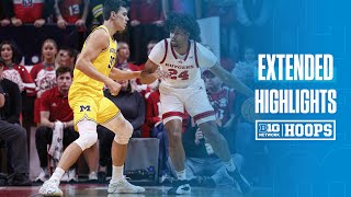 Michigan at Rutgers | Extended Highlights | Big Ten Men's Basketball | 02/01/2025