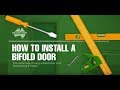 How to install a bifold door