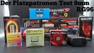 Schreckschuss 2023 (Der Platzpatronen-Cartouches-Knallpatronen Test)DB Messung/9mm/RG96