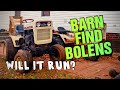 ABANDONED Bolens HT20 Large Frame Garden Tractor - Will it Run?