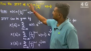 DTFT problem in Tamil | Signals and System in Tamil | Unit 4 EC3354