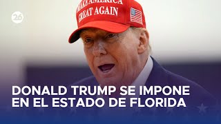 🔴 EN VIVO | Elecciones en EE.UU 2024: Trump gana Florida y 4 estados; Harris, 2 y DC