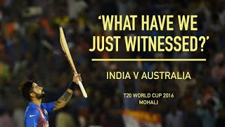 Kohli v Australia: 'He likes a fight, he likes a scrap' | ICC Men's T20 World Cup 2016