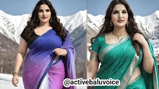 4 Indian Lookbook Model | Saree Fashion Show | Bikini Model Photoshoot #bikini