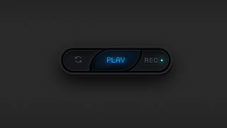 Amazing Play, Repeat & Rec Button Animation using HTML CSS | Coding Cloud