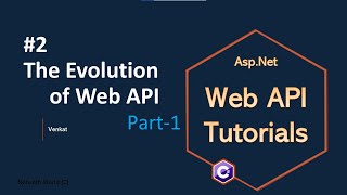 Part 2 The evolution of Web/REST API #1 || Asp.Net Core Web API Tutorials C#