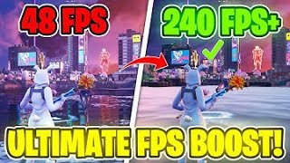 Fortnite Optimization Guide - Chapter 4 - BEST Settings Guide!