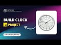 ASMR Programming - Clock App With JavaScript - No Talking
