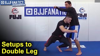 Set Ups to Double Leg - BJJ Technique by John Combs