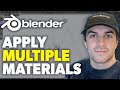 How to Apply Multiple Materials on One Object in Blender (2024 Guide)