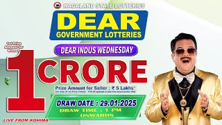 LOTTERY LIVE DEAR 1 PM 29.01.2025 NAGALAND STATE LOTTERY LIVE DEAR LOTTERY LIVE LOTTERY SAMBAD LIVE