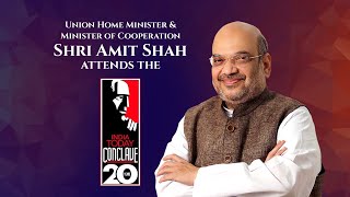 Union Home Minister & Minister of Cooperation Shri Amit Shah attends the 'India Today Conclave' |BJP