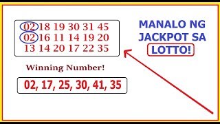 Paano Manalo ng Jackpot sa Lotto dito sa Pilipinas!