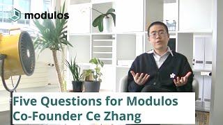 Five Questions for Modulos Co-Founder Ce Zhang