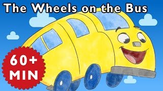 The Wheels on the Bus + More | Nursery Rhymes from Mother Goose Club