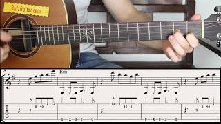 Beginner Bluesy Melody in E minor Using Pentatonic Scale
