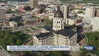 ACLU files notice of appeal over gender marker changes on Kansas driver's licenses