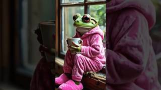 majedaar cool 😎 🐸 frog 🐸 #cute #acting 🎸 #shorts