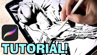 How To Ink On The iPad In 2022! With Procreate! *Lots Of Inking Tips!*☝🏻