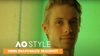 Denis Shapovalov Headshot | Australian Open 2022 | AO Style