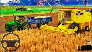 Real Tractor Farming Simulator 2018 - Harvester Tractor Driving - Android Gameplay