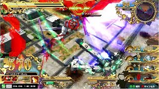 【バレルロールｖｓ光の翼が異次元戦闘過ぎたwww】フルアーマーユニコーンガンダム　中将【高画質　EXVSMBON　機動戦士ガンダム マキブオン マキブ】