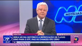 Sabatina: seria um dia histórico a reprovação de Flávio Dino para o STF, mas as chances são zero