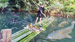 The Lost Girl: Catching Fish, Building a Raft, Going to the Market, and Cooking Her Own Food