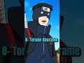 Top 10 Strongest Anbu In Naruto #anime #shorts #naruto