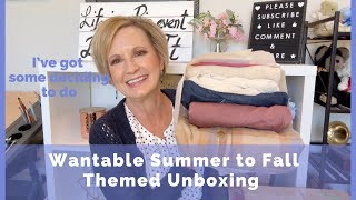 Wantable Summer To Fall Themed Unboxing