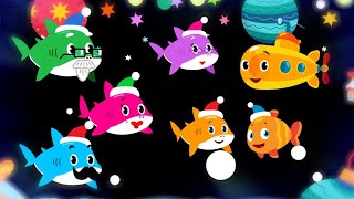Christmas Baby Shark Songs For Kids | Santa Baby Shark | Sing and Dance | Animals Songs For Children