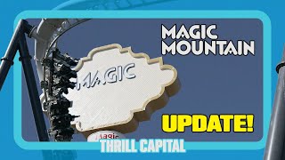 2025 Season is here! | Six Flags Magic Mountain Construction Update 01/17/25