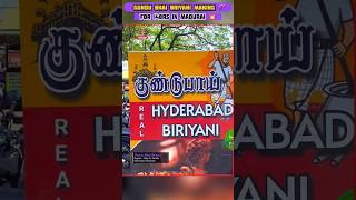 💥Gundu Bhai Briyani 💥Making🪄 for 140Rs - Madurai's Real Hyderabadi Briyani