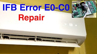 ifb inverter ac "E0 Co" error code repair || FB split AC EO error