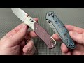 first look ~ benchmade 535 09 aluminum u0026 richlite