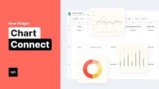 Chart Connect Widget | Tutorial by Without Code