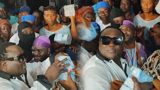 KING SAHEED OSUPA  MAKE BUNDLE OF MONEY RAIN ON PK1 ABASS AKANDE OBESERE 60TH YEAR BIRTHDAY PARTY