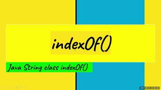 indexof Java||IndexOf() method in Java||indexof method||index of Java||Java tutorial beginners#short