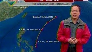 BT: Weather update as of 12:11 p.m. (Jan. 12, 2013)